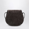 Chloé Saddle Marcie bag in Kohl Brown suede