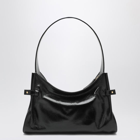 Black leather Chloé Charms Hobo bag