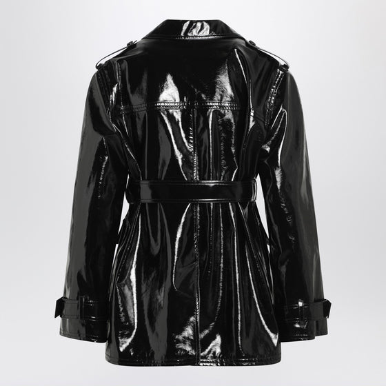 Chloé Black glossy cotton canvas jacket