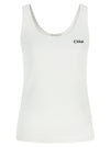 Chloé Logo Embroidery Top
