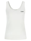 Chloé Logo Embroidery Top