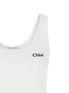 Chloé Logo Embroidery Top