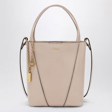  Small Chloé Spin tote bag in Cement Pink