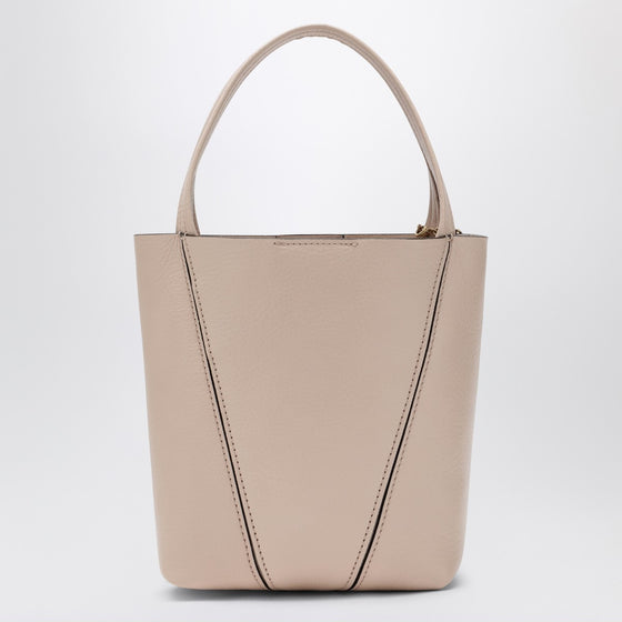 Small Chloé Spin tote bag in Cement Pink