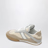 Chloé Kick sneakers in leather and suede in dove grey