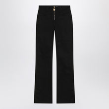 Chloé Black slim jeans with charm zip