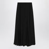 Chloé Black silk muslin maxi skirt