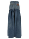 Chloé Balloon Denim Skirt