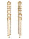 Chloé Lettering Pendant Earrings