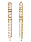 Chloé Lettering Pendant Earrings