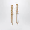 Chloé Gold-tone earrings with logo lettering