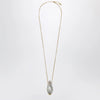 Chloé Gold- and silver-plated brass bottle pendant necklace