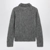 Chloé Smoke grey alpaca-blend cardigan