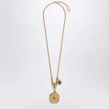  Chloé Gold zodiac pendant necklace