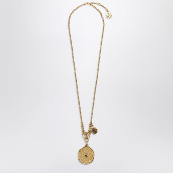 Chloé Gold zodiac pendant necklace