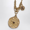 Chloé Gold zodiac pendant necklace