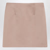 Chloé Short pink satin pencil skirt