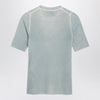 Chloé Blue-grey wool-blend knit top