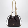 Chloé Mini purple shoulder bag with chain