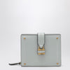 Chloé Paddington square wallet in aqua blue leather
