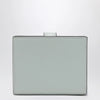 Chloé Paddington square wallet in aqua blue leather