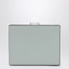 Chloé Paddington square wallet in aqua blue leather
