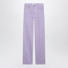 Chloé Straight jeans in lavender organic cotton denim