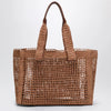 Chloé East-West Summer Banana Tote Bag Summery Beige in Raffia