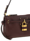 Chloé Paddington Sling Burgundy Mini Clutch