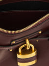 Chloé Paddington Sling Burgundy Mini Clutch