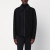 Harris Wharf London Black zip-up wool jacket