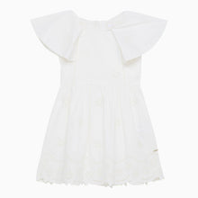  Chloé White cotton dress with embroidery