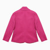 Chloé Pink single-breasted jacket in linen and cotton