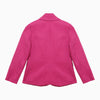 Chloé Pink single-breasted jacket in linen and cotton