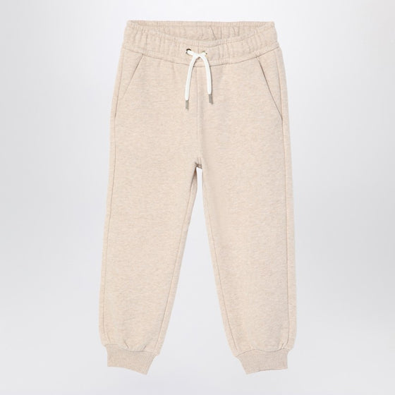 Chloé Beige cotton jogging trousers