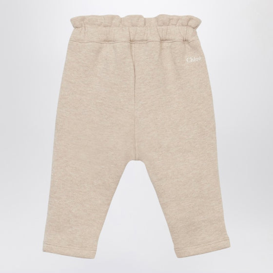 Chloé Beige cotton trousers