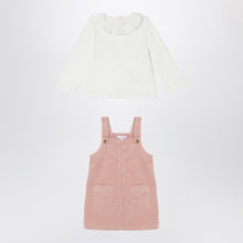  Chloé Ribbed knit and dress ensemble