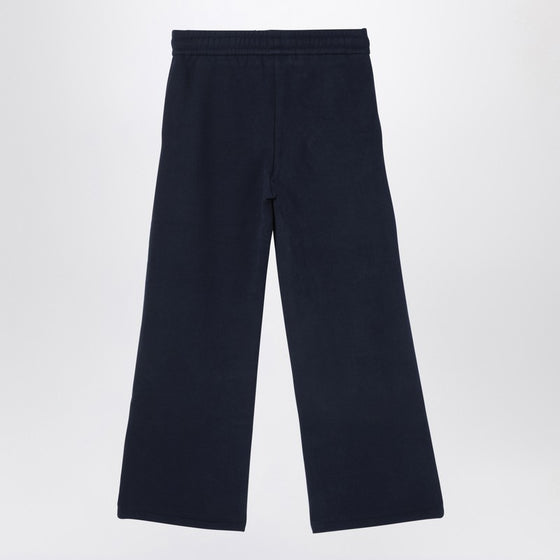 Chloé Navy blue cotton trousers