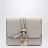 Chloé Alphabet small trifold wallet in light grey