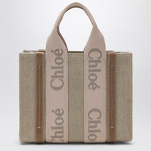  Chloé Woody blushy/beige canvas bag