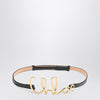 Chloé Iconic small black leather belt
