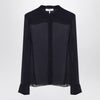Chloé Transparent blue silk blouse