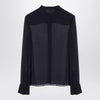 Chloé Transparent blue silk blouse