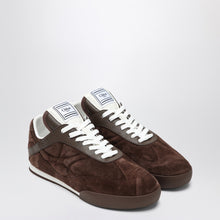  Chloé Kick Chocolate sneakers in suede