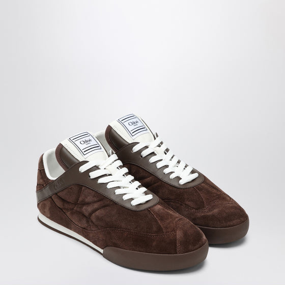 Chloé Kick Chocolate sneakers in suede