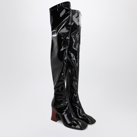 Chloé Janis over-the-knee boots in black