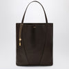 Large dark brown Chloé Spin tote bag