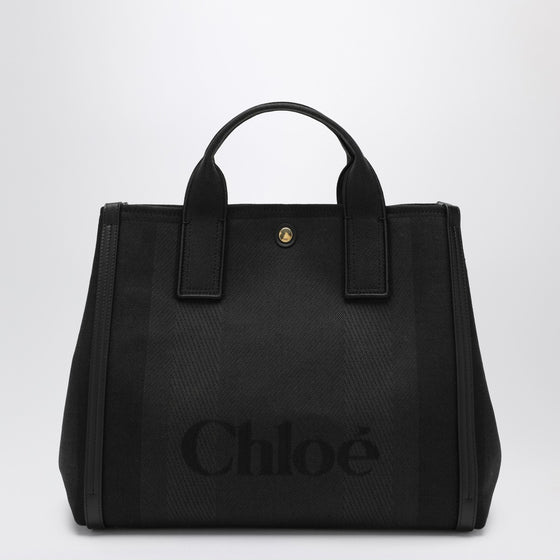 Chloé Carry tote bag in black canvas