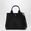 Chloé Carry Small tote bag in black canvas