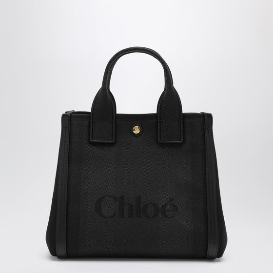 Chloé Carry Small tote bag in black canvas